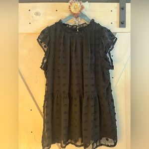 Black baby doll top 🖤